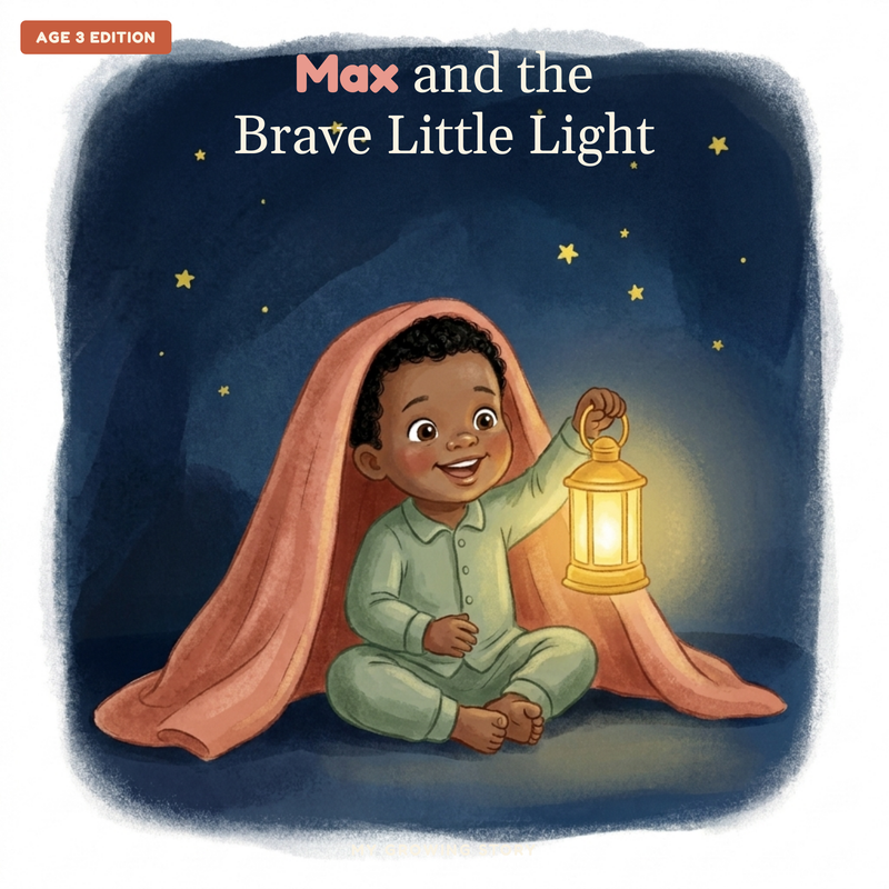 Book cover: the hero at age 3