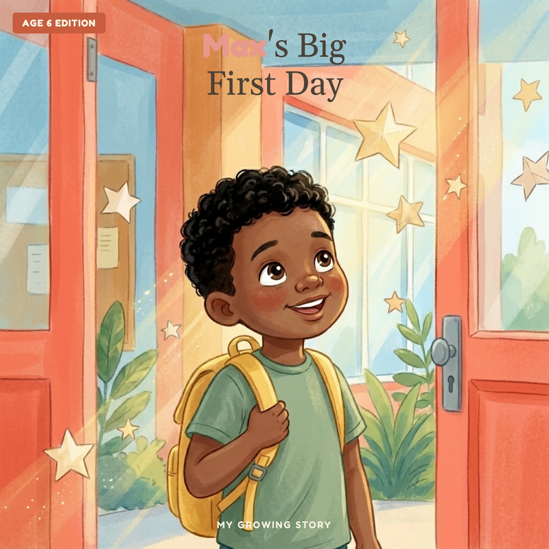 Book cover: the hero at age 6