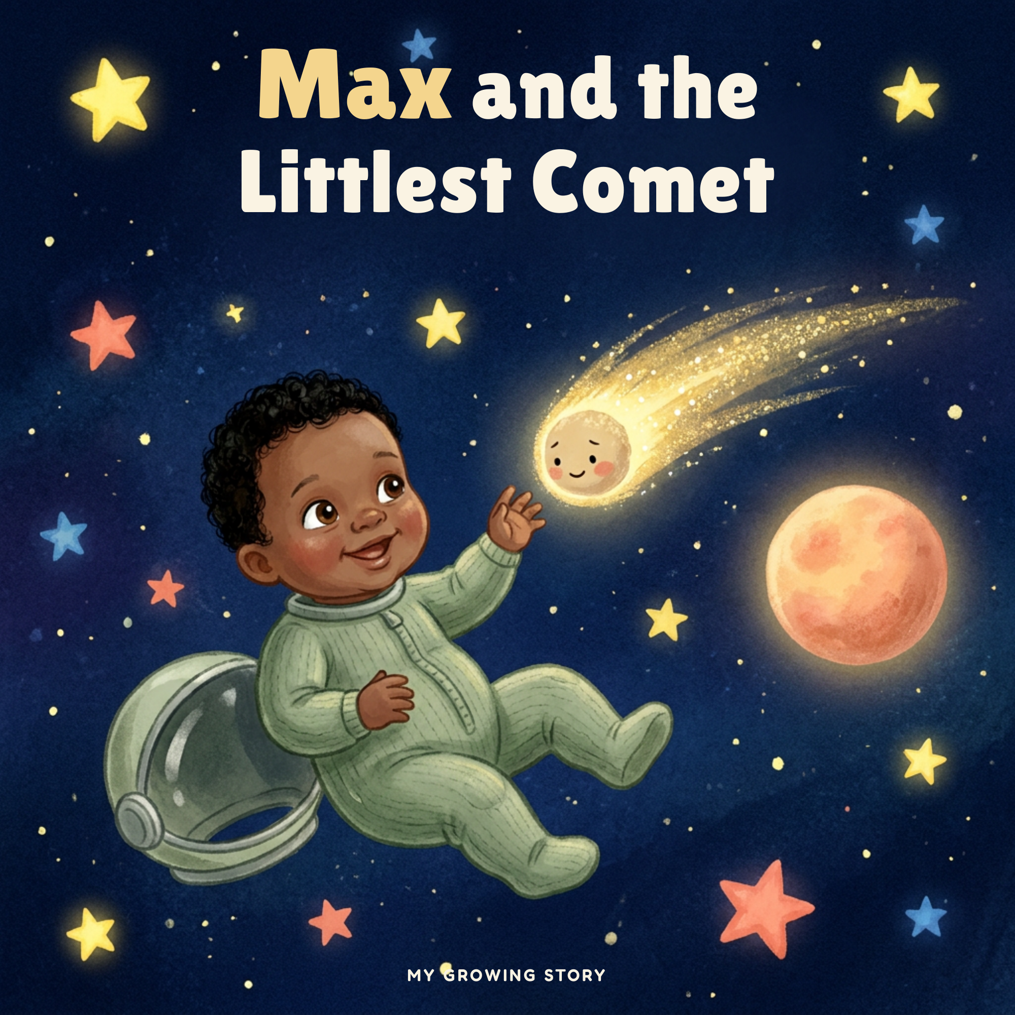 Sample cover: Max and the Littlest Comet